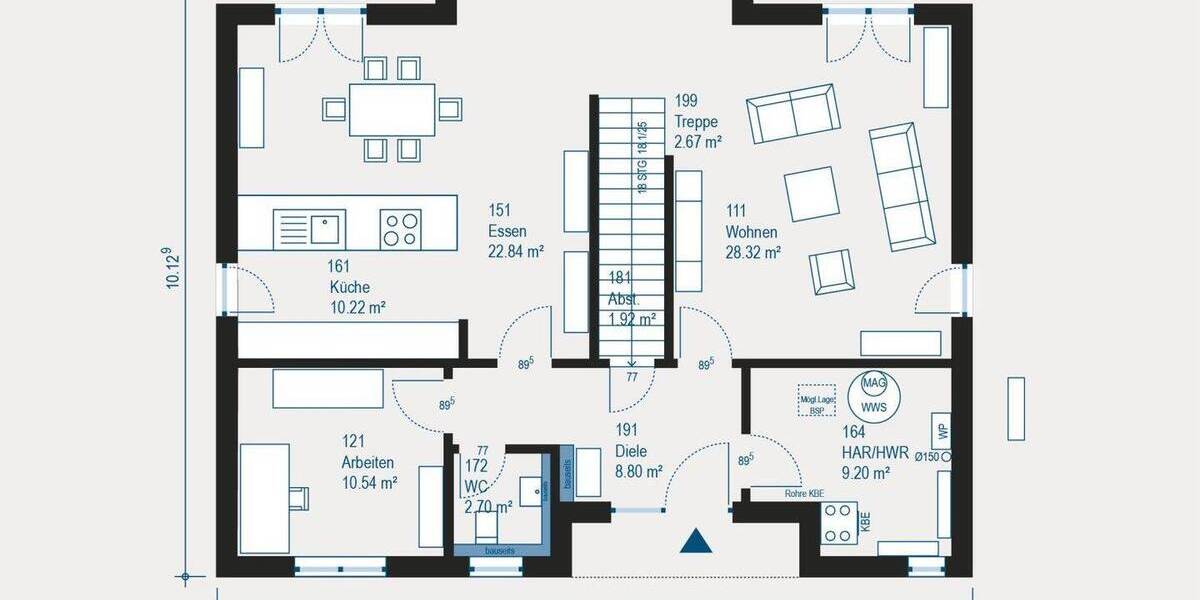 Einfamilienhaus Hohenwarsleben Hohenwarsleben - 5 Zimmer, 186 m&sup2;, 370.000&euro; | Angebot:26205753