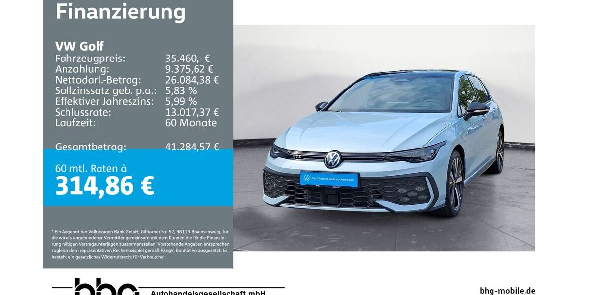 VW Golf 3.773 km 35.460 &euro; Bühl 77815