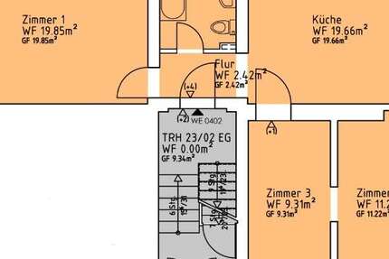 Wohnung Mittenwalde Schenkendorf - 3 Zimmer, 68 m&sup2;, 840&euro; | Angebot:25342203