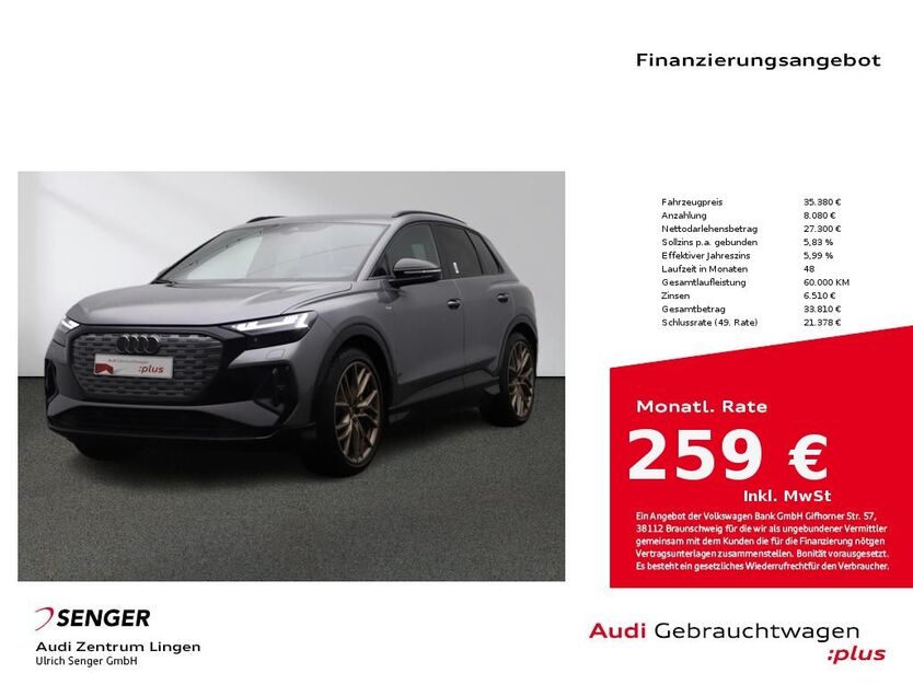 Audi Q4 e-tron 29.001 km 35.380 € Lingen 49809