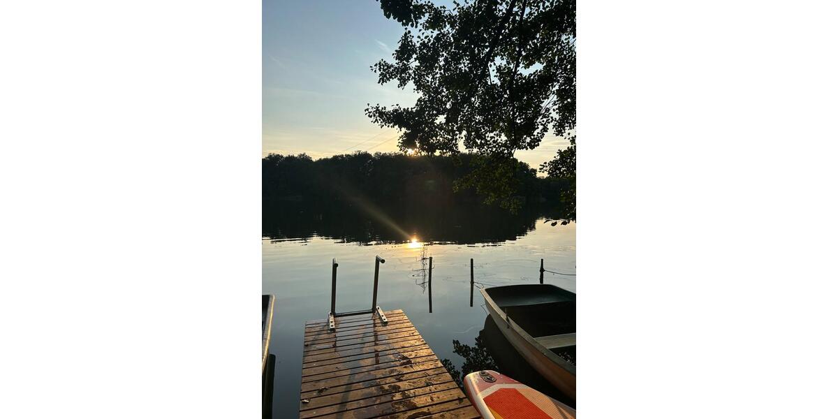 Ferienhaus am Bötzsee (Bauland) & Bootsliegeplatz Seegrundstück 2 zimmer