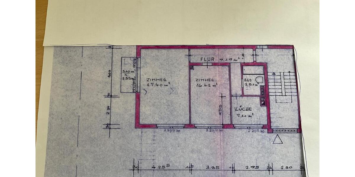 Etagenwohnung Baden-Baden Balg - 2 Zimmer, 66 m&sup2;, 170.000&euro; | Angebot:27024790