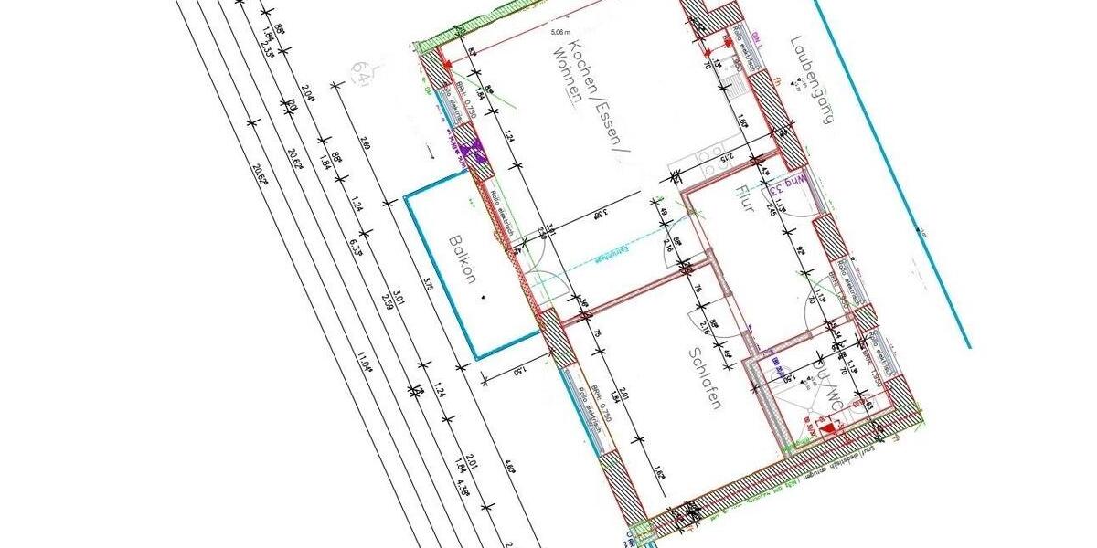 Etagenwohnung Hallbergmoos - 2 Zimmer, 59 m&sup2;, 875&euro; | Angebot:26178106