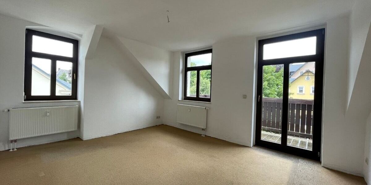 EIGENNUTZER aufgepasst - individuell gestaltbare Maisonette mit Balkon, Garage und Stellplatz! - Dachgeschoßwohnung Bärenstein Niederschlag | Angebot:26003490