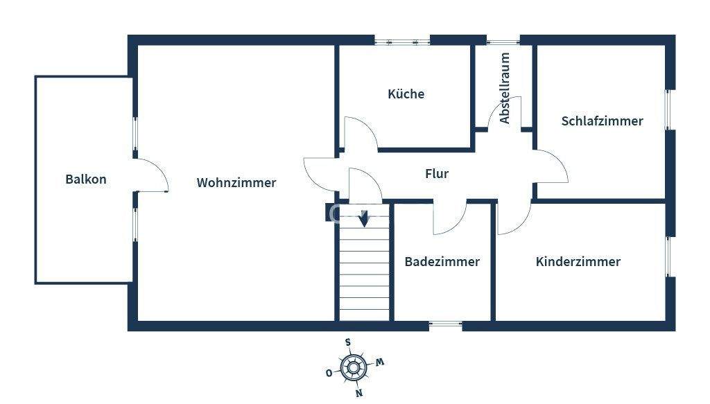 Bezugsfrei: Charmante 3-Zimmer-Wohnung mit großem Balkon in Sarstedt 3 zimmer