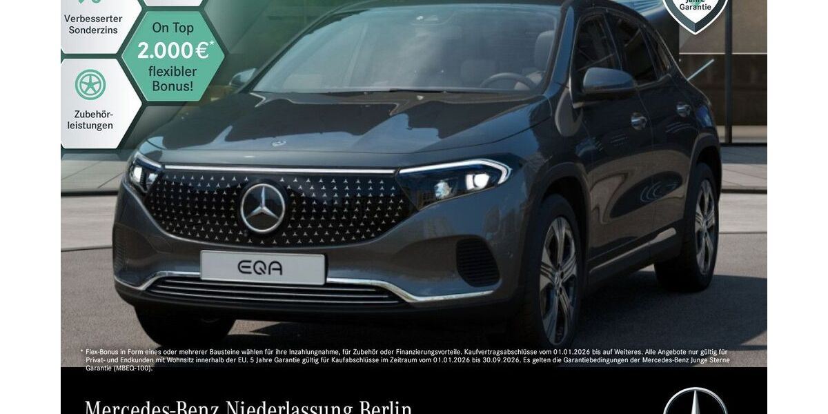 Mercedes-Benz EQA 11.702 km 42.990 &euro; Berlin 10587