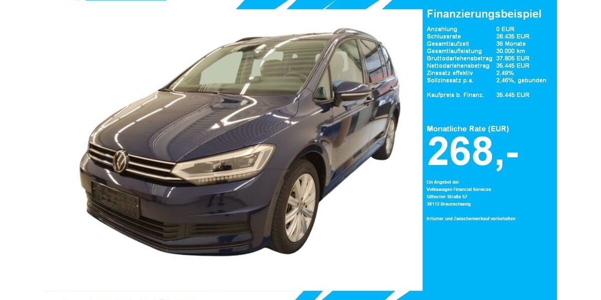 VW Touran 21.103 km 35.445 &euro; Gütersloh 33334
