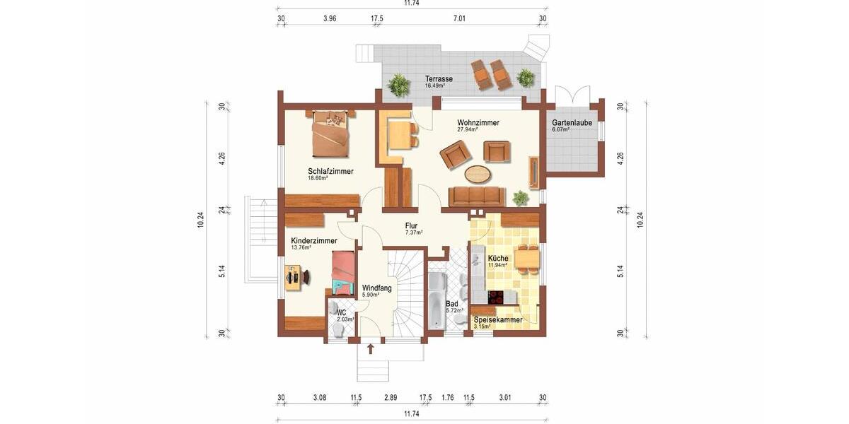 Einfamilienhaus Uetze - 7 Zimmer, 210 m&sup2;, 415.000&euro; | Angebot:26019558