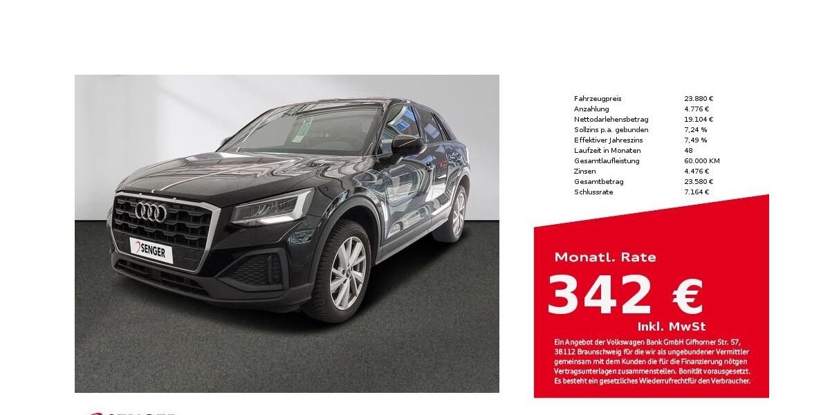 Audi Q2 16.114 km 23.880 &euro; Münster 48153