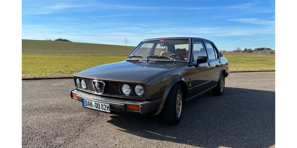 Alfa Romeo Alfetta 165.000 km 13.800 &euro; Schwabhausen 85247