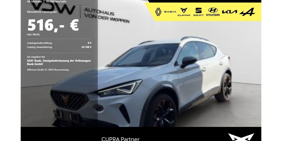 Cupra Formentor 26.900 km 29.880 &euro; Mosbach 74821