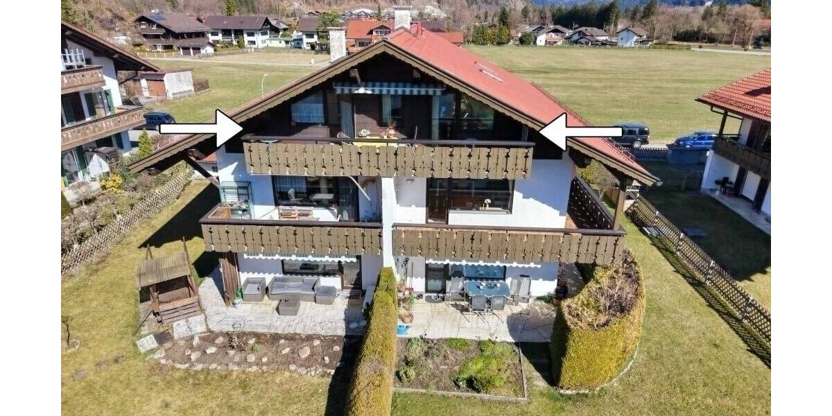 Etagenwohnung Oberau - 4 Zimmer, 95 m&sup2;, 449.500&euro; | Angebot:26376437