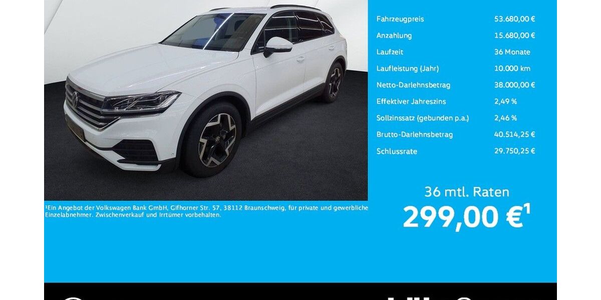 VW Touareg 25.245 km 53.680 &euro; Neuwied 56564