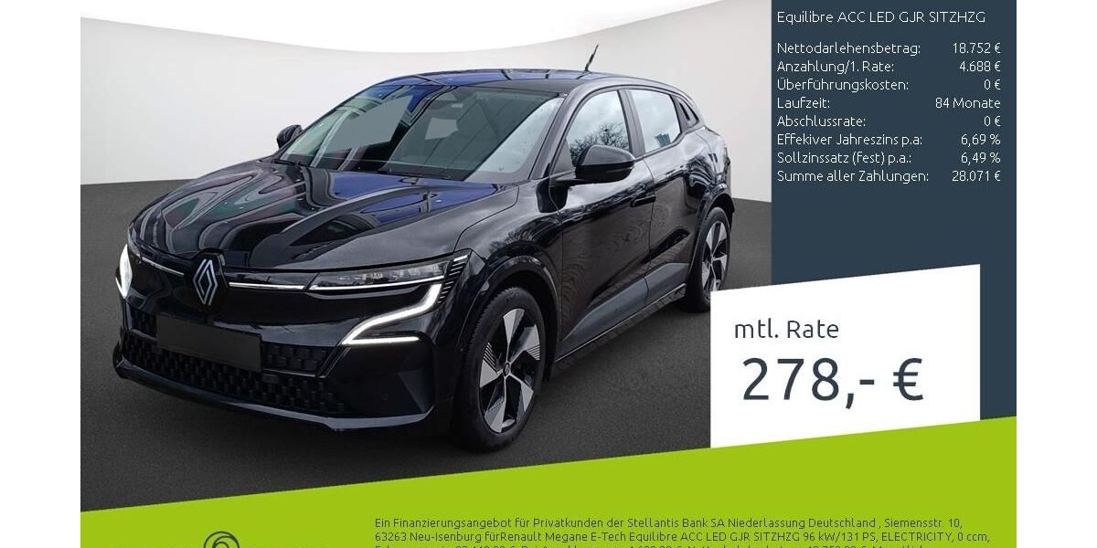 Renault Megane 57.741 km 23.440 &euro; Borken 46325