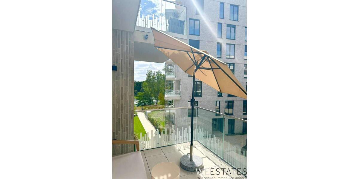 Exklusiv vollmöbliert: Design-Wohnung mit 2 Zimmern und Tageslichtbad am See 2 zimmer