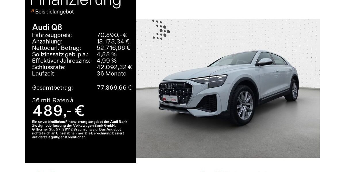 Audi Q8 13.879 km 70.890 &euro; Oberursel 61440