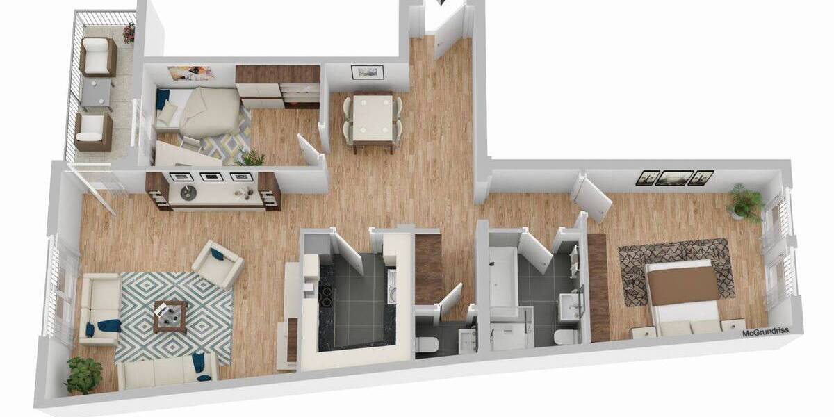 #360° Besichtigung *** Im Herzen von Sprendlingen *** Sofort bezugsfertig! - Etagenwohnung Dreieich Sprendlingen | Angebot:25999915