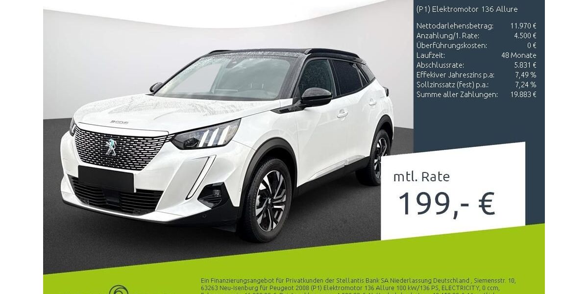 Peugeot 2008 60.514 km 15.589 &euro; Ahaus 48683