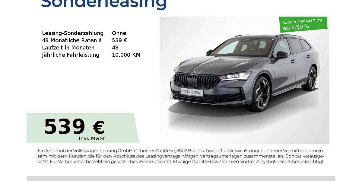 Skoda Superb 19.900 km 47.450 &euro; Nürnberg 90441