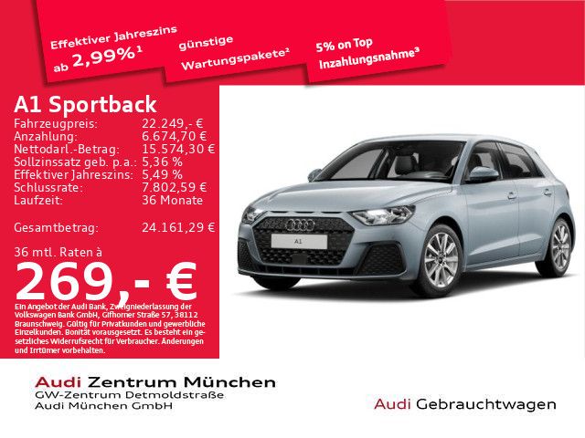 Audi A1 10.046 km 22.249 &euro; München 80935