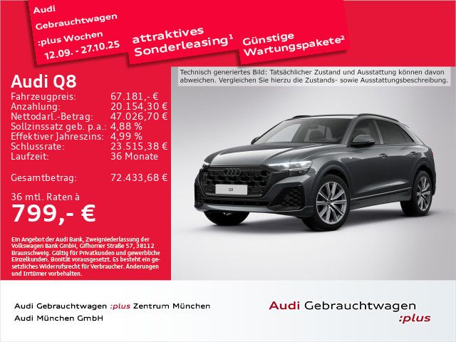 Audi Q8 28.959 km 67.181 € Eching 85386