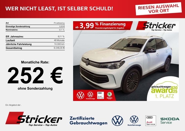 VW Tiguan 14.229 km 33.949 &euro; Detmold 32760