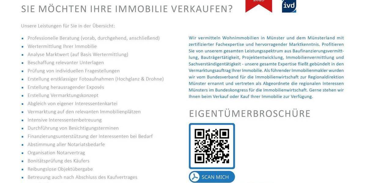 Etagenwohnung Münster Centrum - 3 Zimmer, 101 m&sup2;, 375.000&euro; | Angebot:26851378