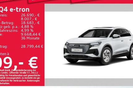 Audi Q4 e-tron 42.641 km 26.651 &euro; München 81825