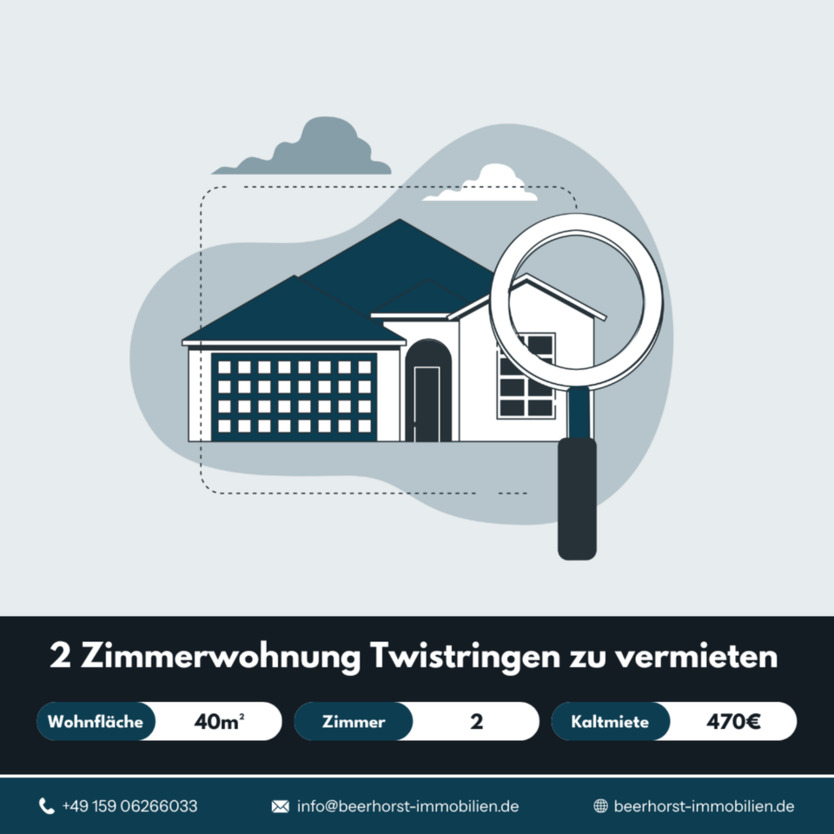 2 Zimmerwohnung in Twistringen zu vermieten zimmer