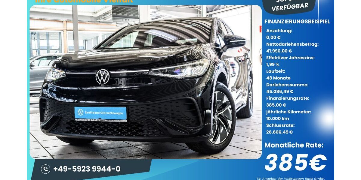 VW ID.5 13.153 km 41.990 &euro; Schüttorf 48465
