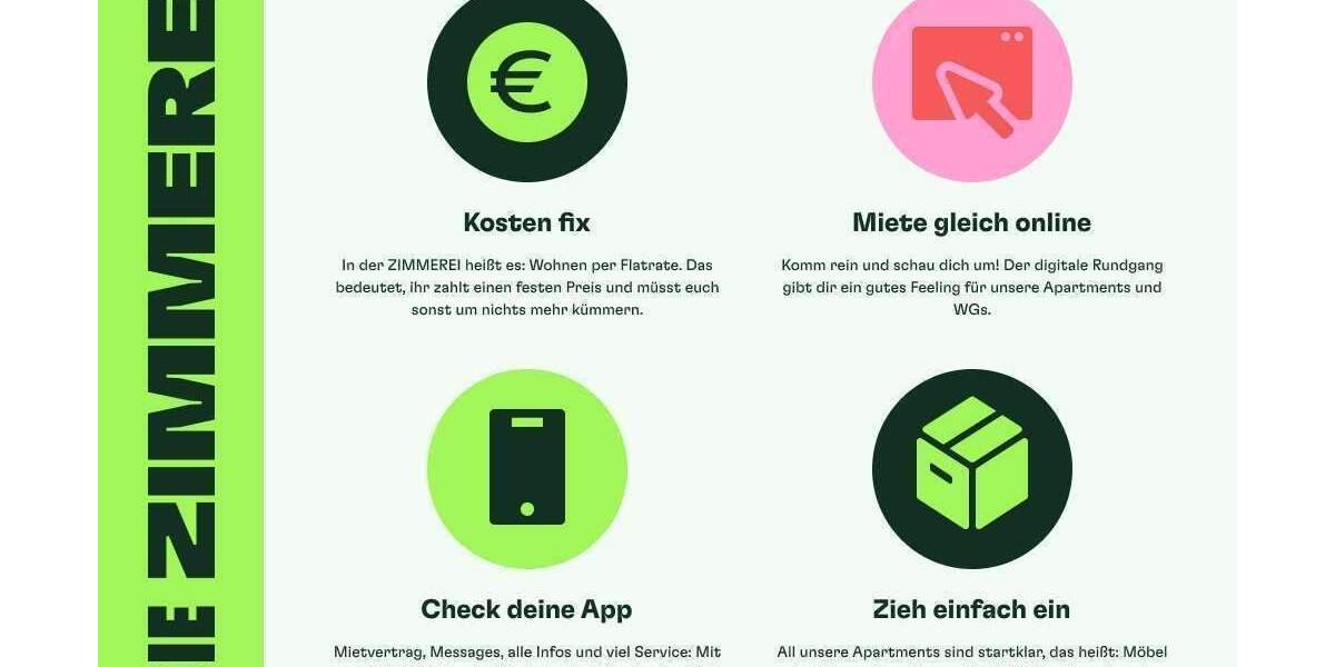 DIE ZIMMEREI | Ab sofort: Möbliertes WG-Zimmer für Studierende und Auszubildende |Shared Bude 1 zimmer
