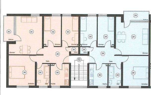 Etagenwohnung Amberg - 4 Zimmer, 75 m&sup2;, 169.000&euro; | Angebot:25731044