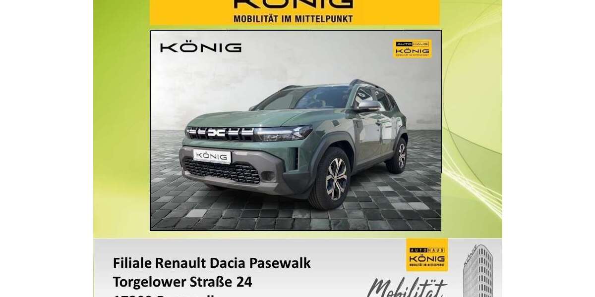 Dacia Duster 2.100 km 22.116 &euro; Pasewalk 17309