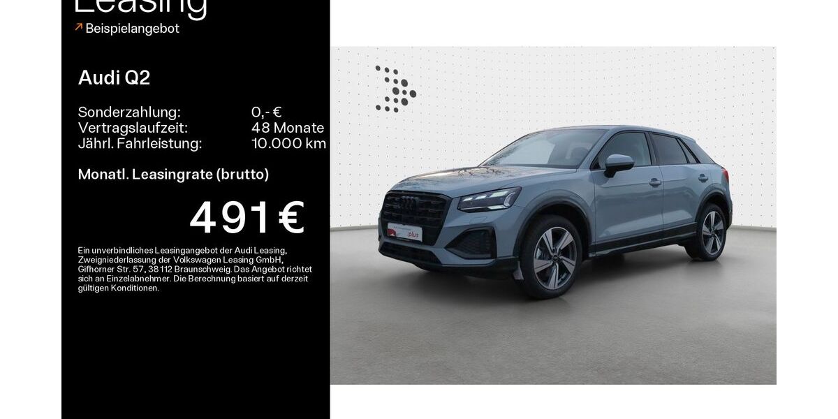 Audi Q2 1.500 km 41.290 &euro; Eisenach 99817