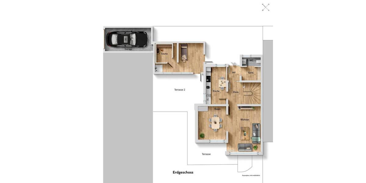 Doppelhaushälfte Burghausen - 4 Zimmer, 134 m&sup2;, 539.000&euro; | Angebot:26391686