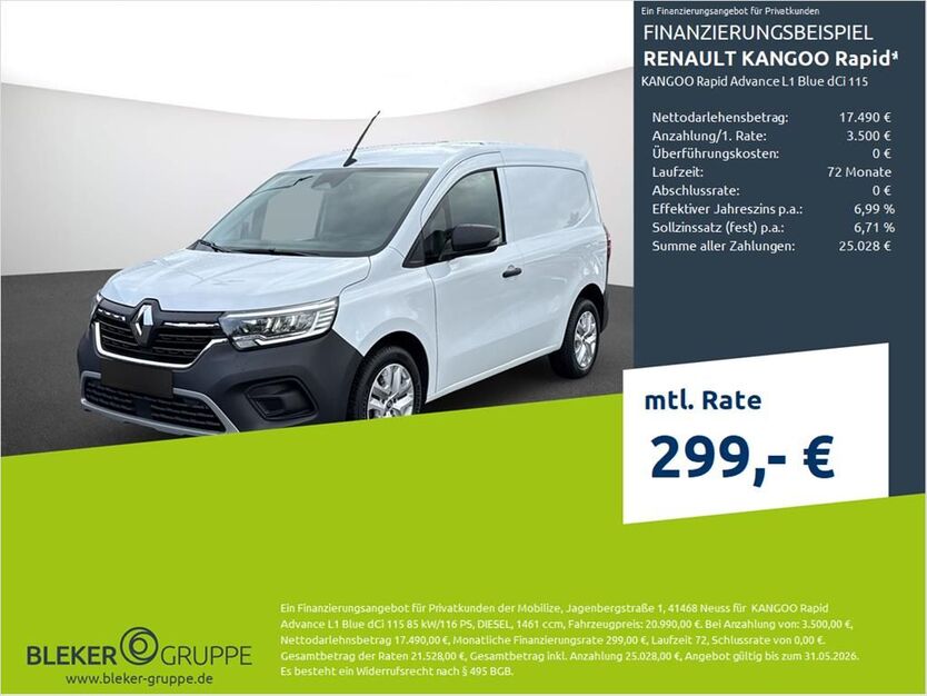 Renault Kangoo 24.465 km 20.990 € Ahaus 48683