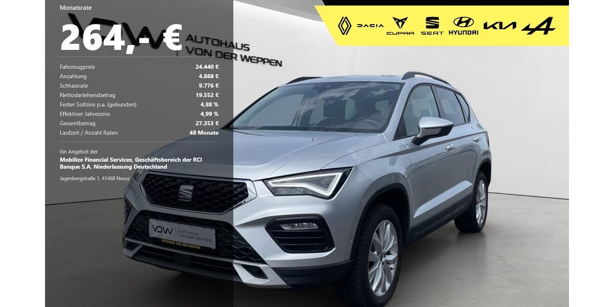 Seat Ateca 15.650 km 24.440 &euro; Oberschopfheim 77948