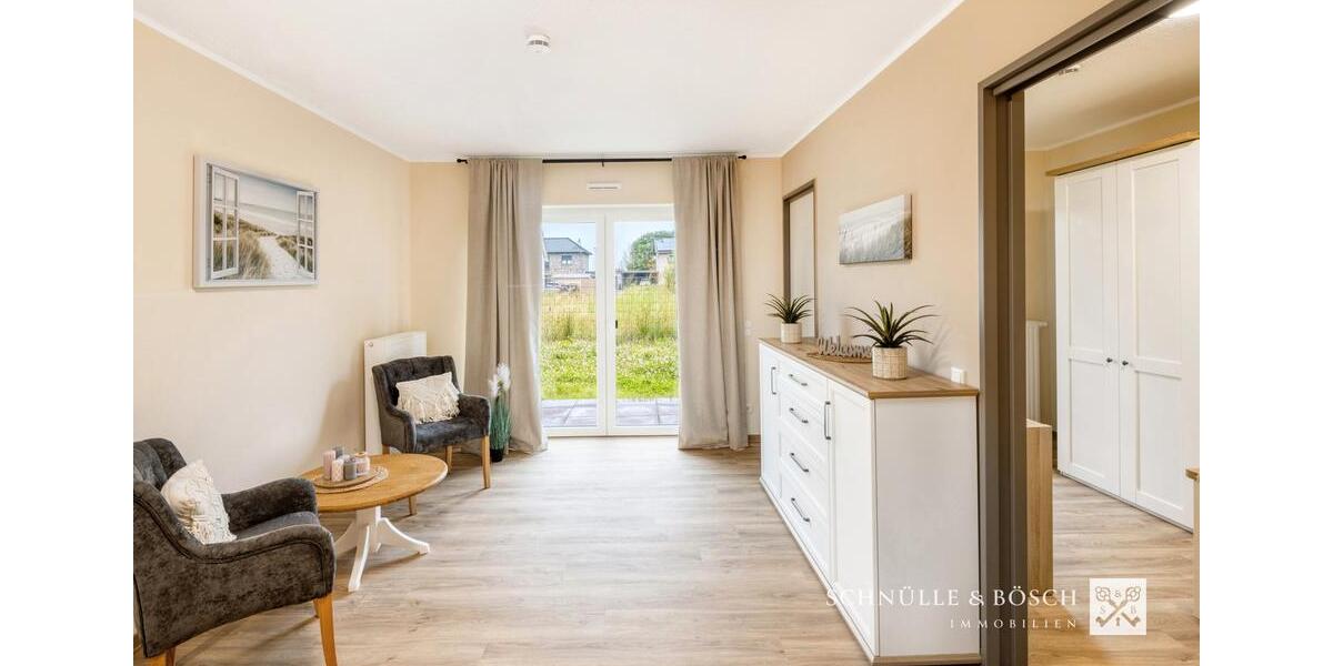 Etagenwohnung Drochtersen - 2 Zimmer, 41 m&sup2;, 600&euro; | Angebot:22065185