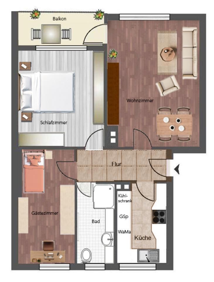Zuhause im Musikerviertel -PROVISIONSFREI-