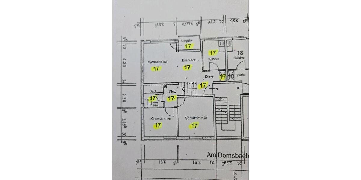 Etagenwohnung Koblenz Horchheim - 3 Zimmer, 68 m&sup2;, 249.000&euro; | Angebot:26727238