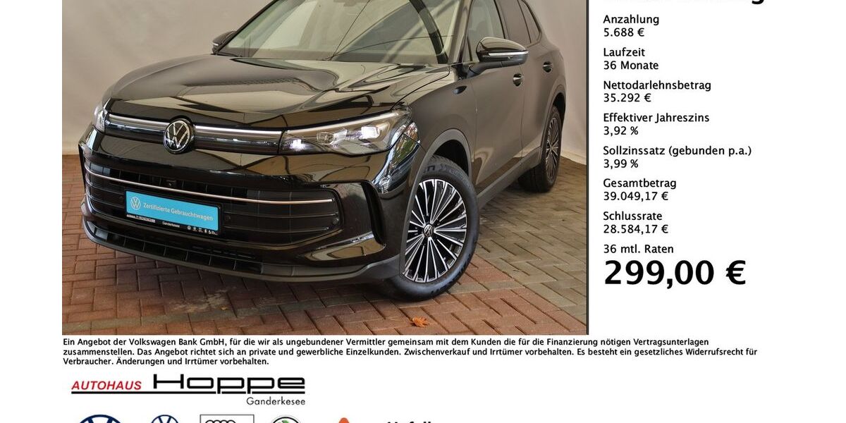 VW Tiguan 15.799 km 38.980 &euro; Ganderkesee 27777