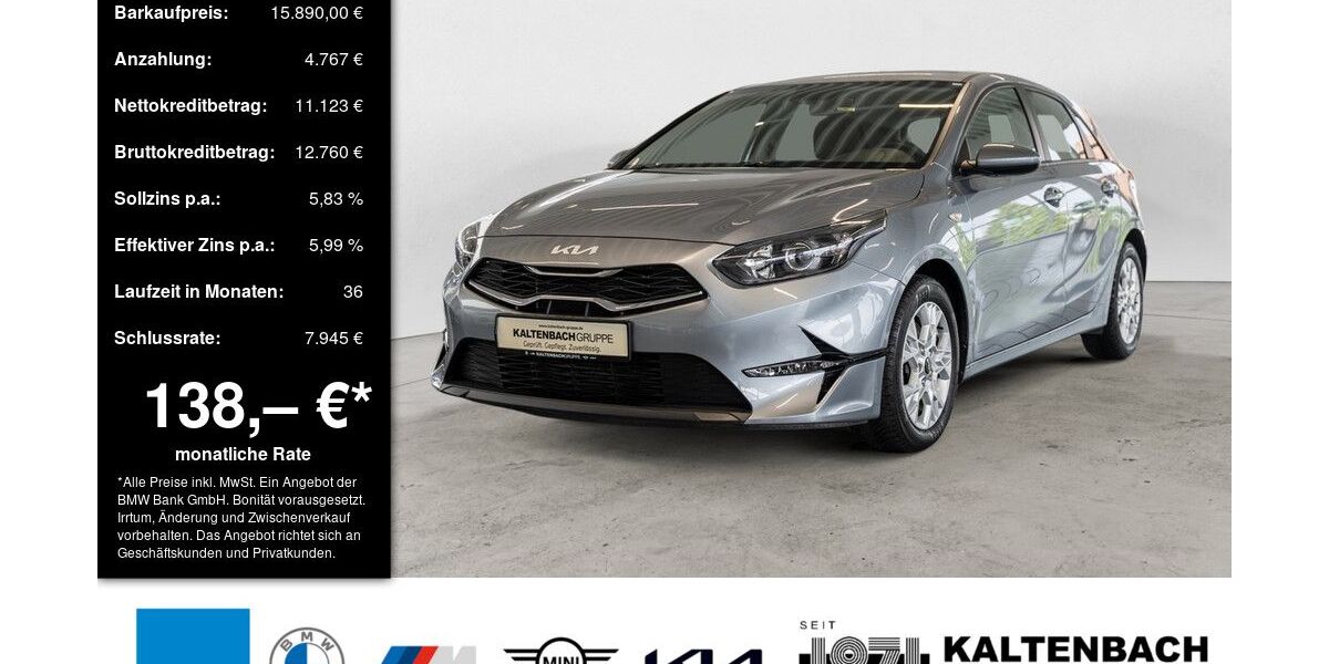 Kia ceed / Ceed 58.702 km 15.890 &euro; Remscheid 42897