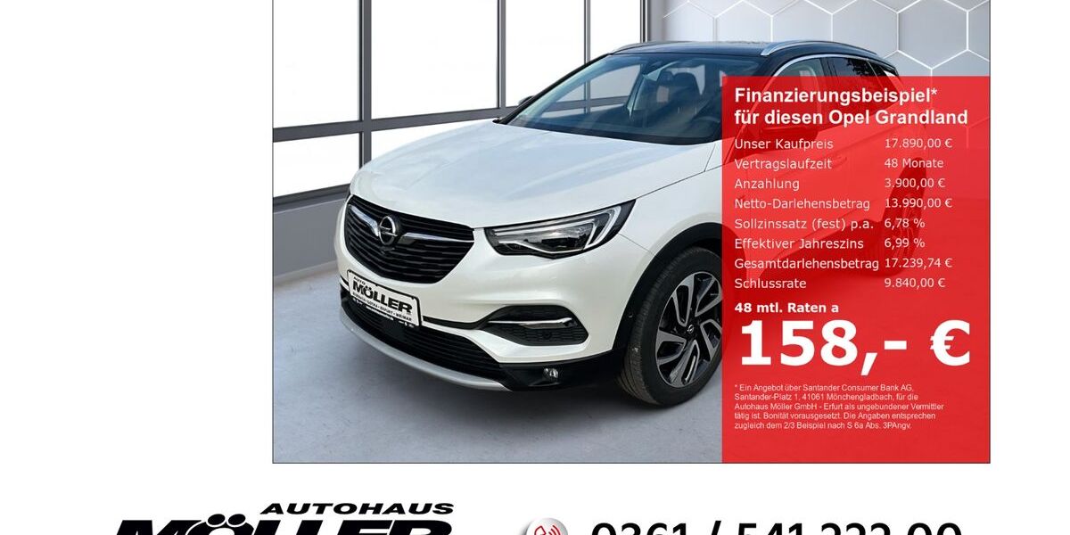 Opel Grandland (X) 92.500 km 17.890 &euro; Erfurt 99087