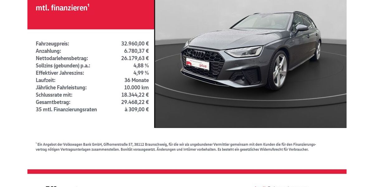 Audi A4 77.018 km 32.960 &euro; Nordhausen 99734