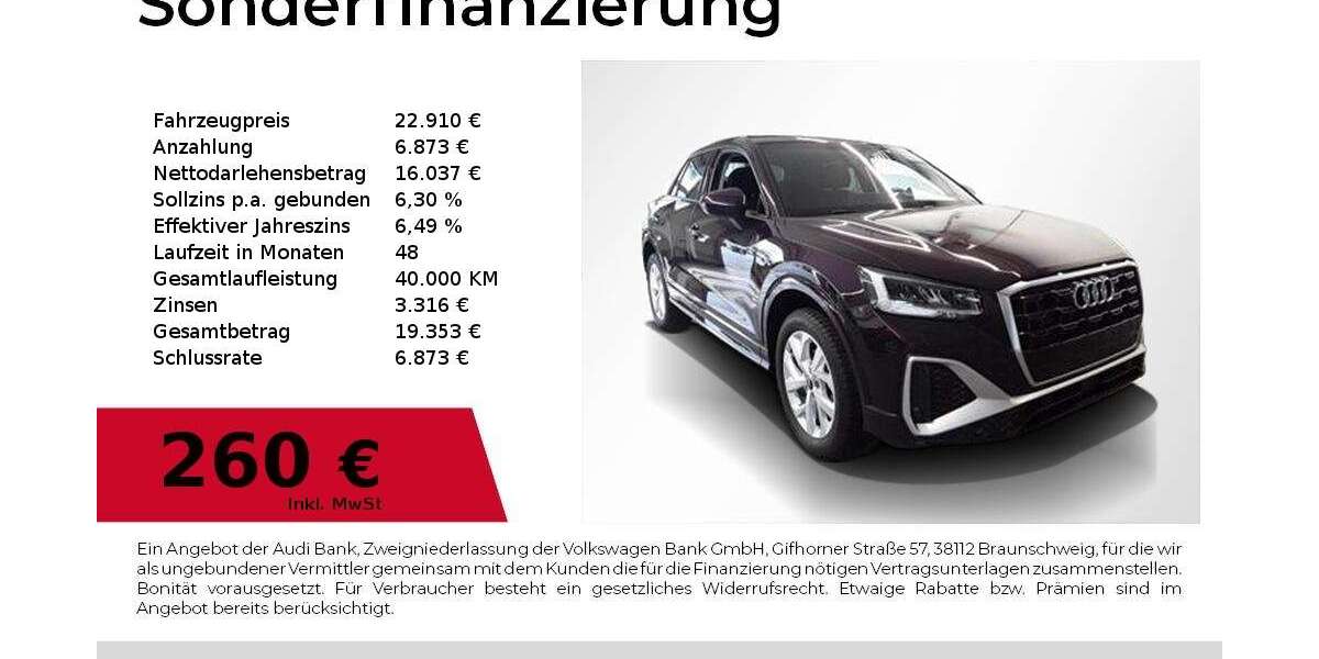 Audi Q2 21.700 km 22.910 &euro; Nürnberg 90411