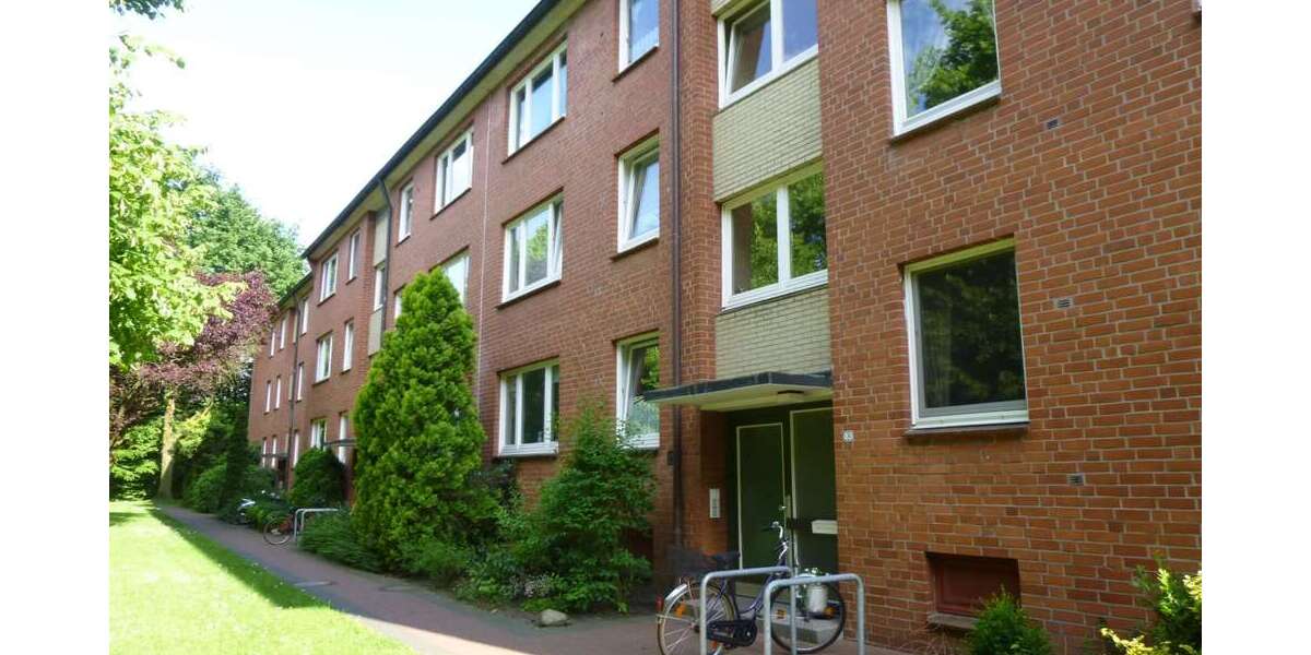 Etagenwohnung Elmshorn Klostersande - 3 Zimmer, 72 m&sup2;, 615&euro; | Angebot:26687718