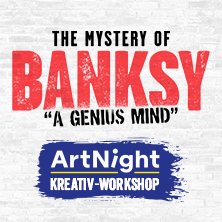 Kreativ-Workshop + Ausstellungsbesuch | The Mystery of Banksy Dresden 19.09.2026 Erlwein Forum, Ostra-Areal