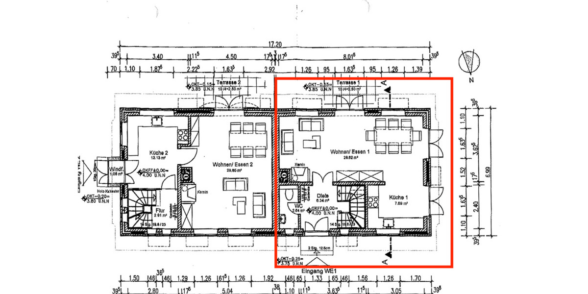 Doppelhaushälfte List - 6 Zimmer, 125 m&sup2;, 2.250.000&euro; | Angebot:26557993