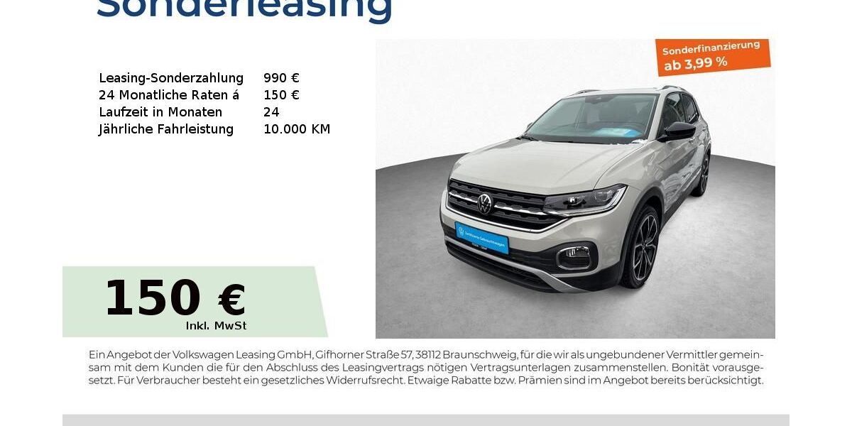 VW T-Cross 66.300 km 17.880 &euro; Roth 91154
