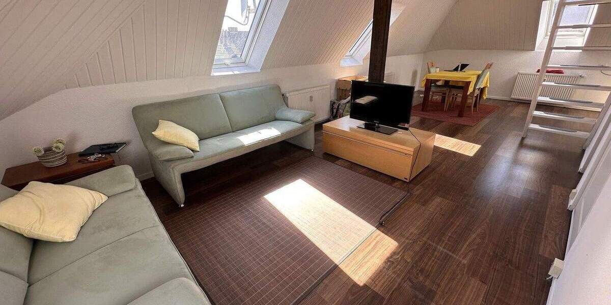 Möblierte Wohnung, gemütliches Altbau-Dachgeschoss Studio 1 zimmer